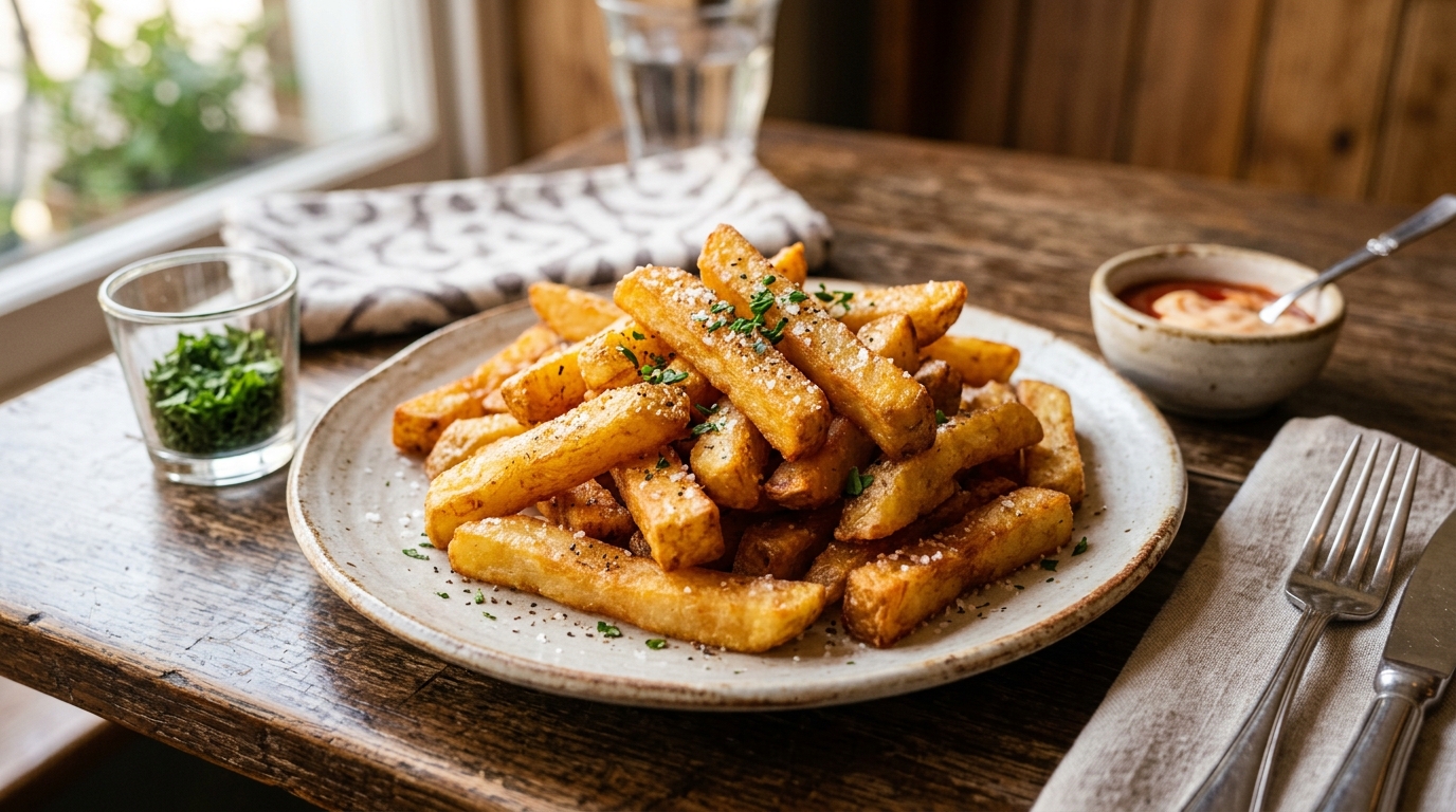 découvrez pourquoi, selon un passionné de frites, la nourriture dérobée pourrait avoir une saveur encore meilleure, entre passion et goût unique.