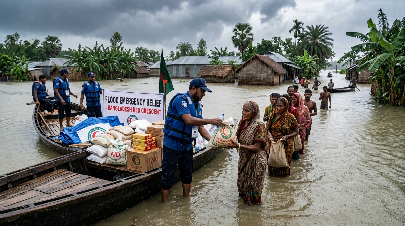 la mousson meurtrière au bangladesh provoque plus de 50 décès et déplace des dizaines de milliers de personnes, engendrant une crise humanitaire majeure.