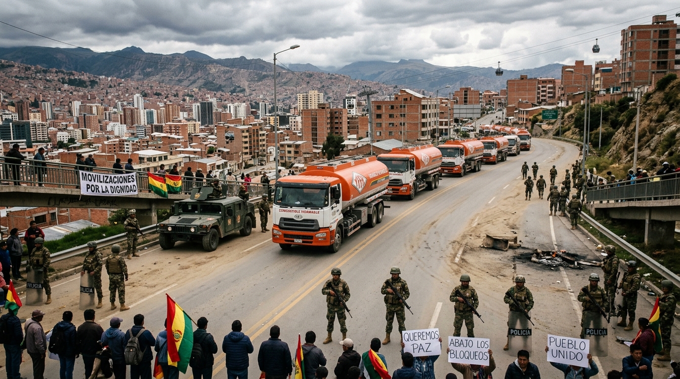 découvrez les tensions croissantes entre la police et les paysans en bolivie, dans un contexte d'état d'exception récemment instauré, analysant les causes et les enjeux de ce conflit social majeur.