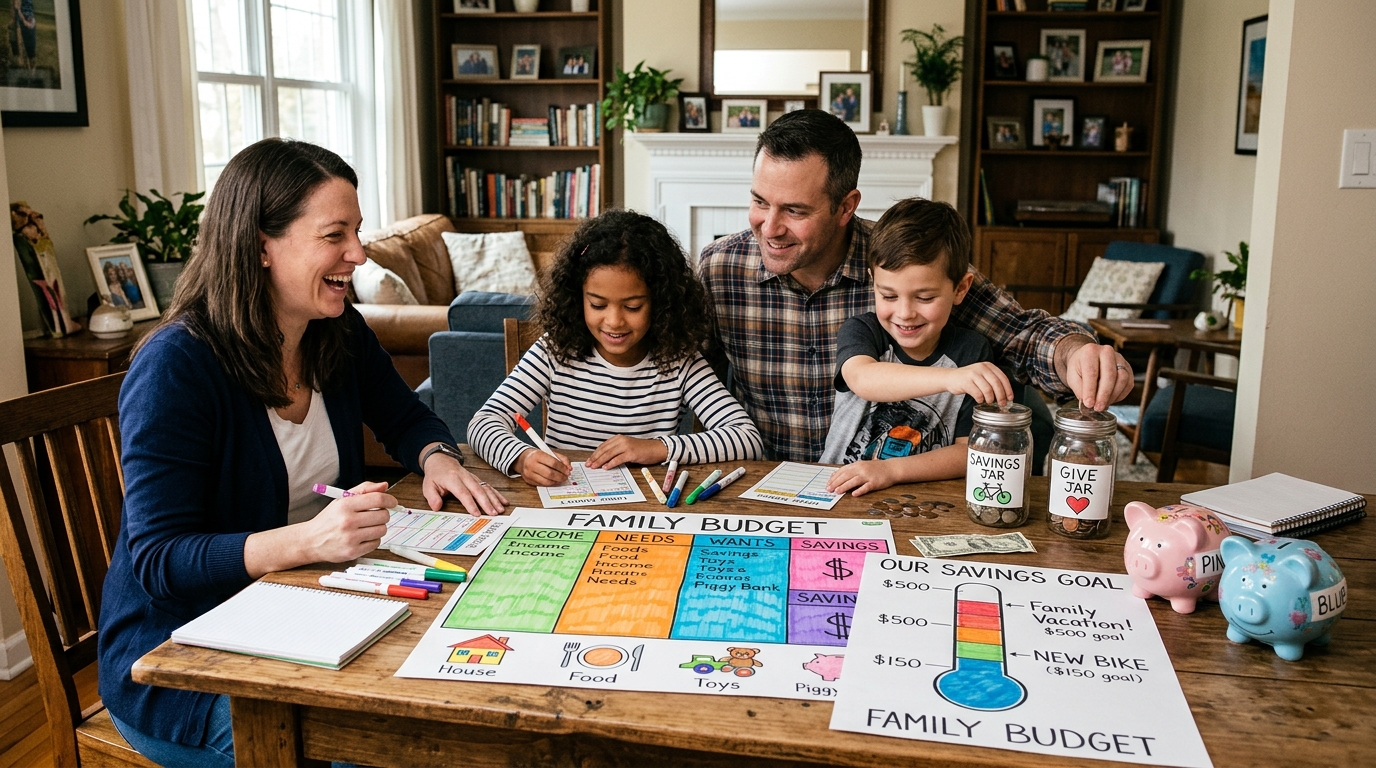 découvrez des conseils pratiques pour aborder la conversation sur l'argent avec vos enfants et leur transmettre de bonnes habitudes financières dès le plus jeune âge.