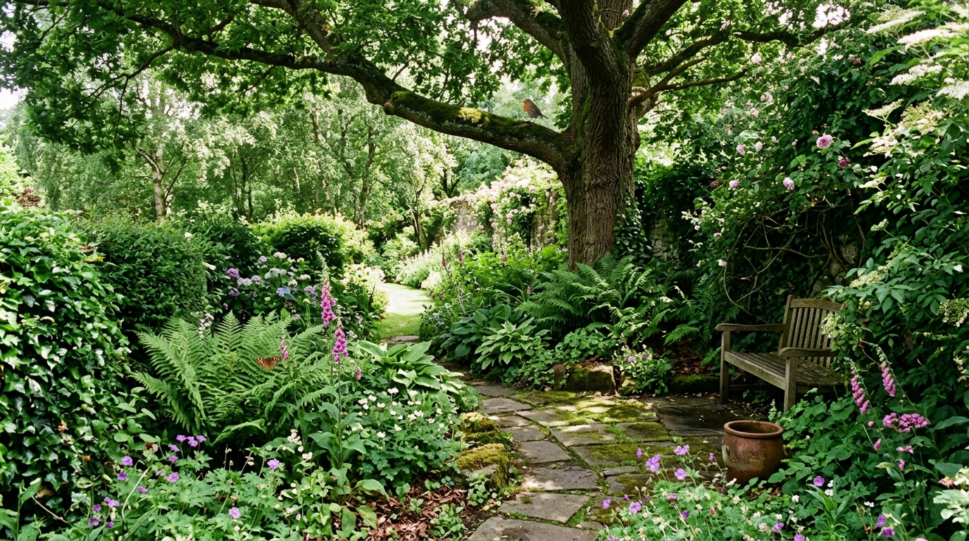 transformez votre jardin cet été en un havre de paix avec des coins ombragés et des points d'eau, pour créer un espace accueillant pour la faune et profiter d'un véritable refuge naturel.