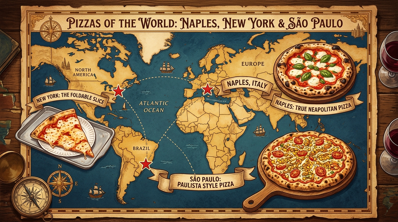 découvrez l'aventure mondiale de la pizza, de naples à new york en passant par são paulo, et explorez comment ce plat emblématique unit les cultures à travers ses saveurs uniques.