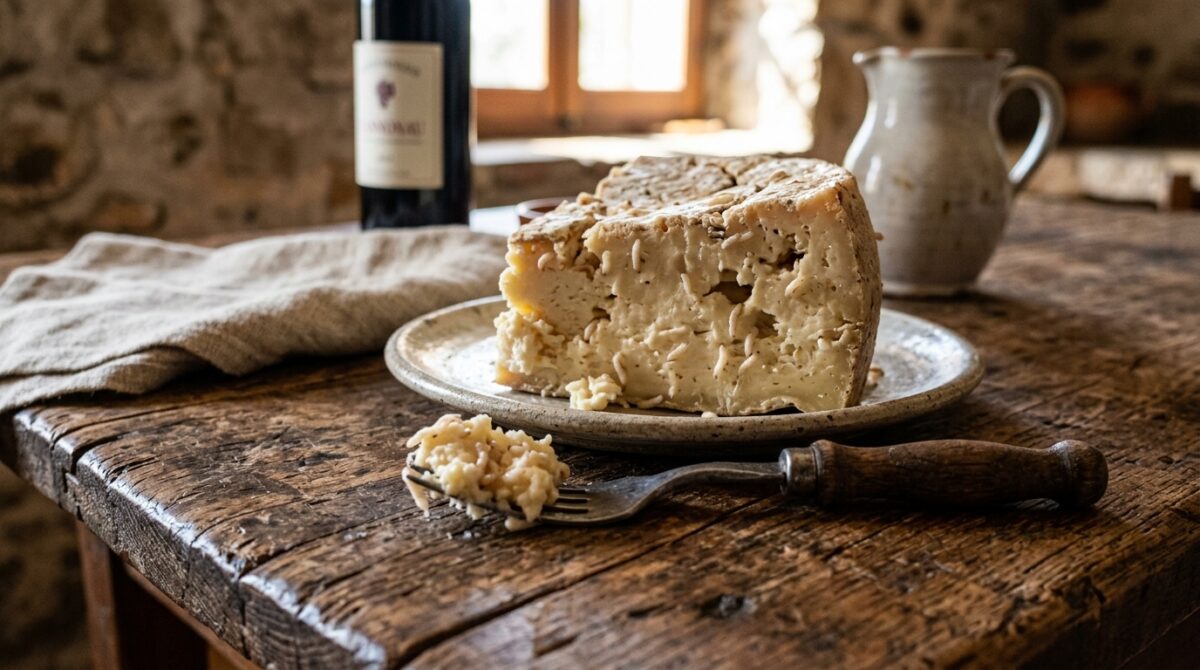 découvrez des spécialités culinaires atypiques comme le fromage aux asticots, le poisson nauséabond et l'estomac de porc, des mets qui suscitent à la fois curiosité et doute.