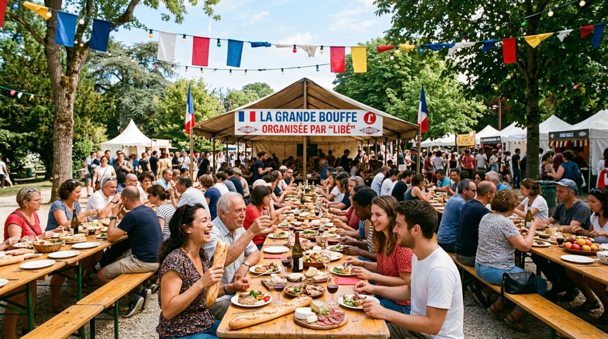 rejoignez la grande bouffe organisée par «libé» ! inscrivez-vous dès maintenant pour vivre une expérience conviviale et gourmande unique.