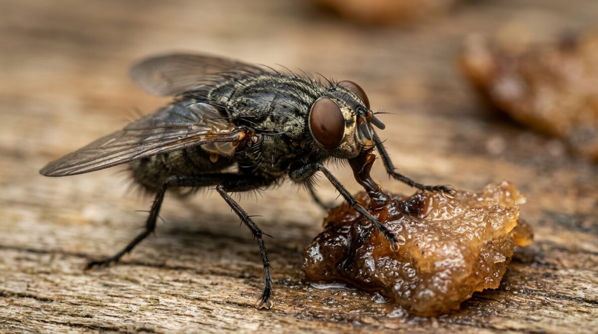 découvrez pourquoi la mouche régurgite systématiquement sur votre nourriture avant de la consommer et comprenez ce comportement étonnant dans le monde des insectes.