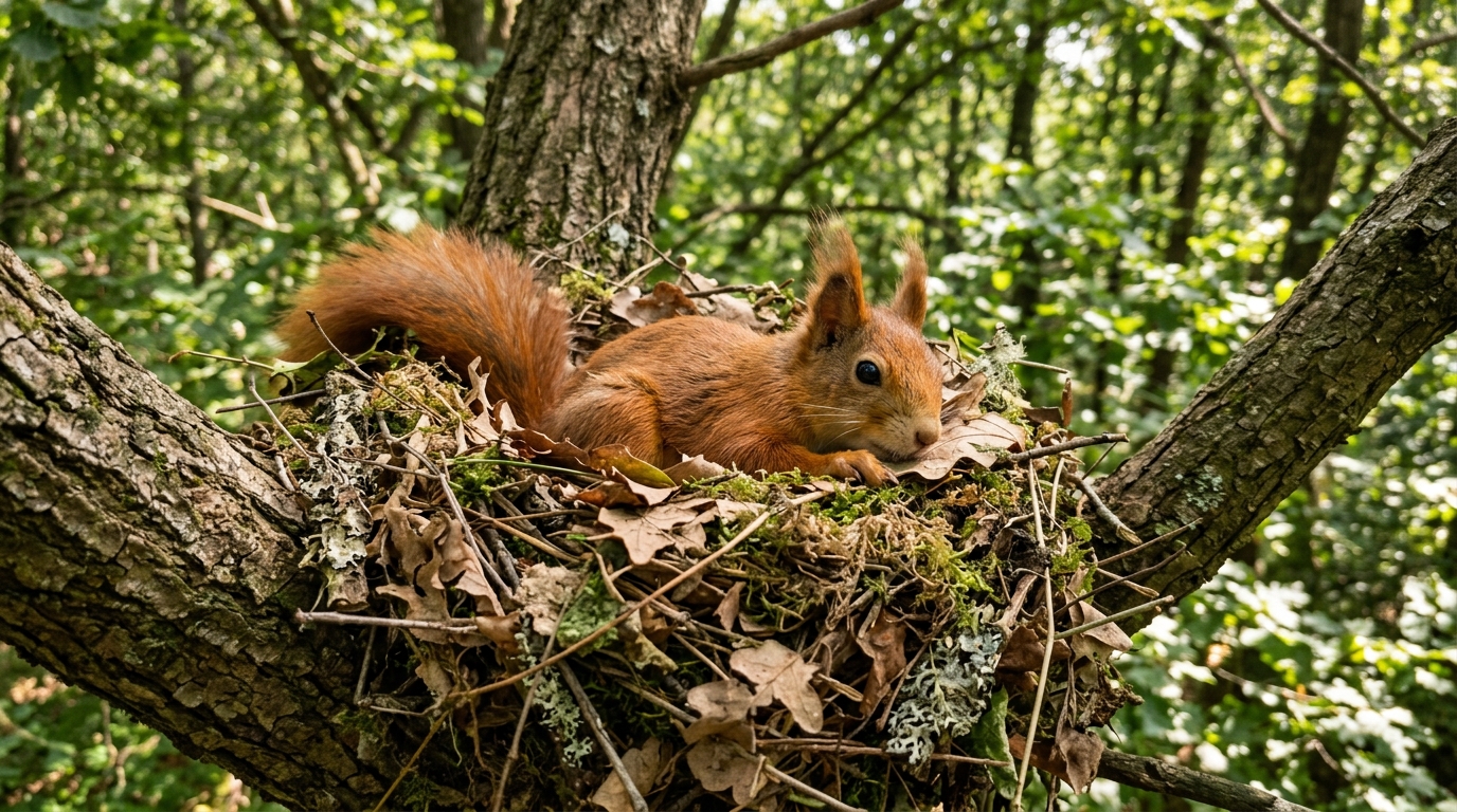 découvrez combien de temps un écureuil dort chaque jour et les particularités de son rythme de sommeil.
