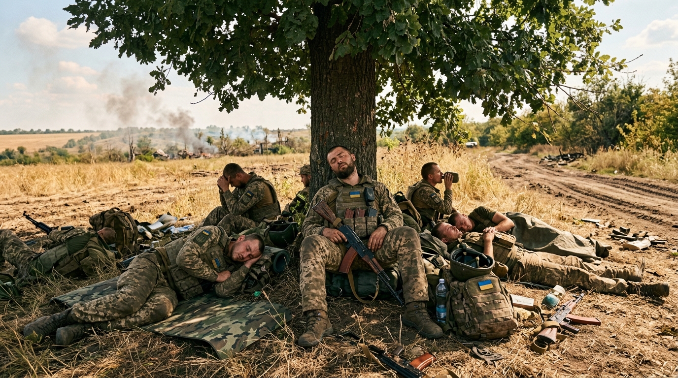 conflit en ukraine : poutine lance un ultimatum aux navires occidentaux, alors que les soldats ukrainiens font face à une pénurie d'eau critique.