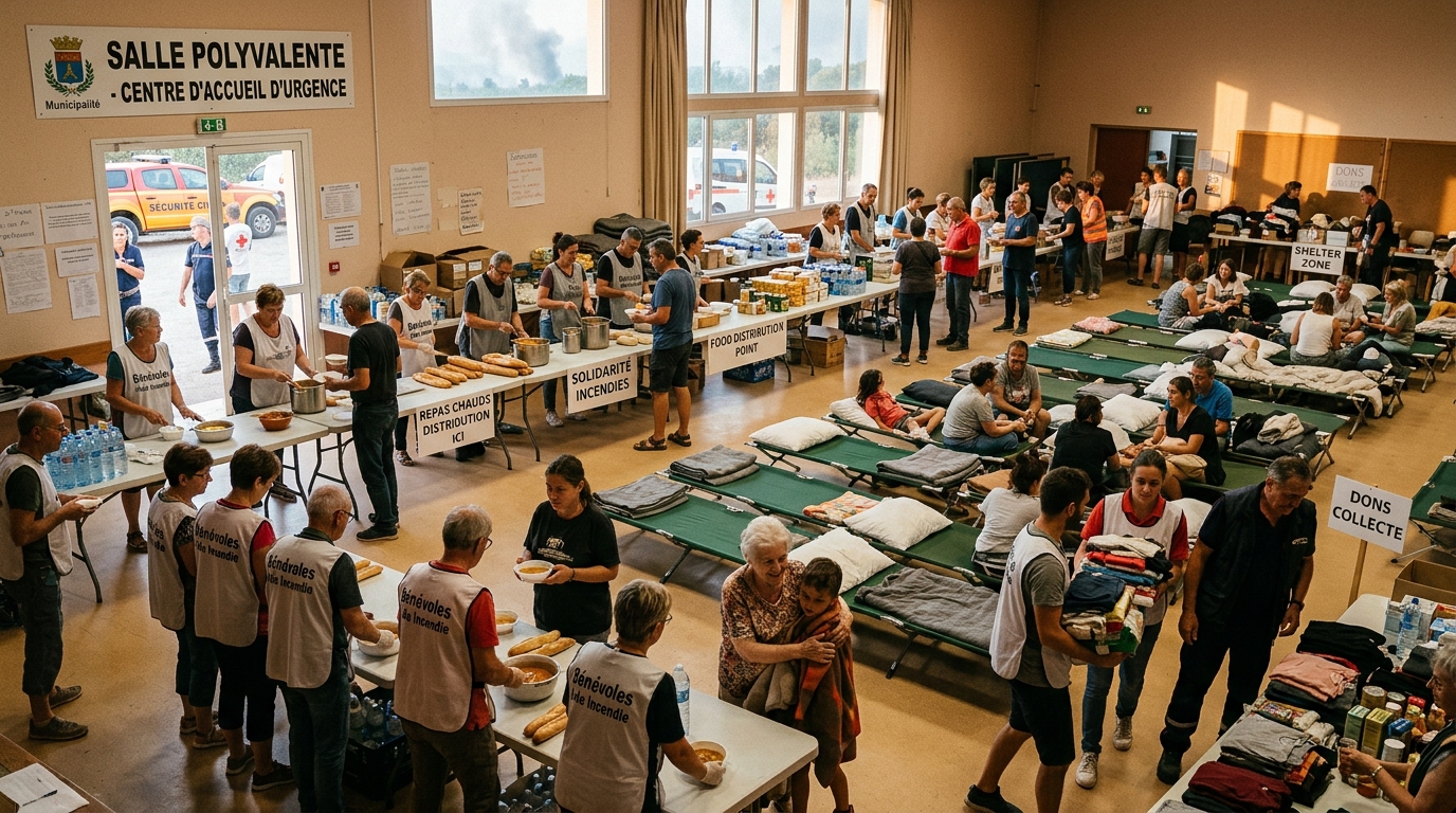 découvrez comment la solidarité des habitants se manifeste à travers le logement et l'alimentation dans ce reportage du journal de 20h sur tf1+.