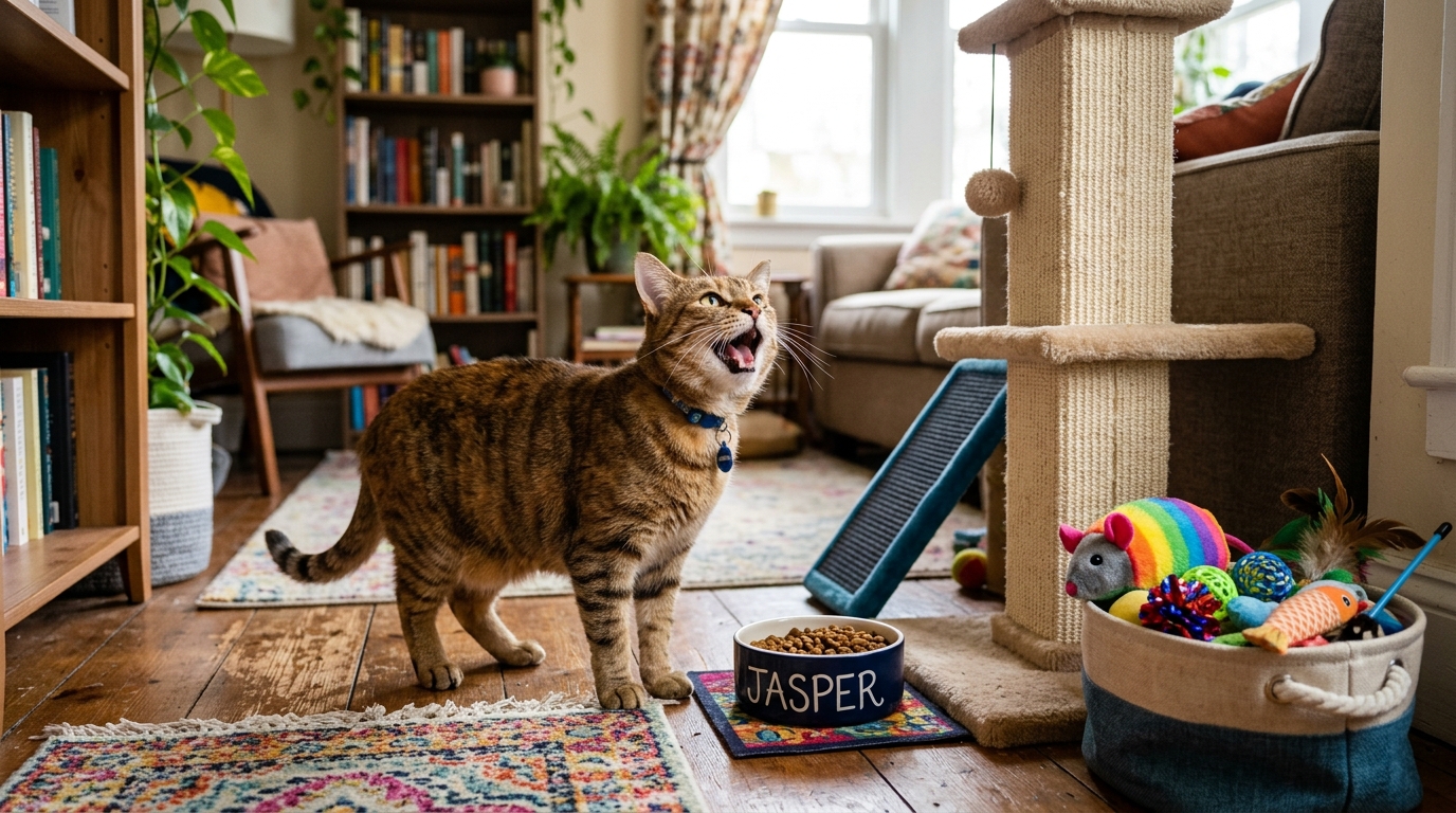 découvrez les raisons profondes pour lesquelles votre chat miaule, au-delà de la simple faim, et apprenez à mieux comprendre ses besoins et ses émotions.