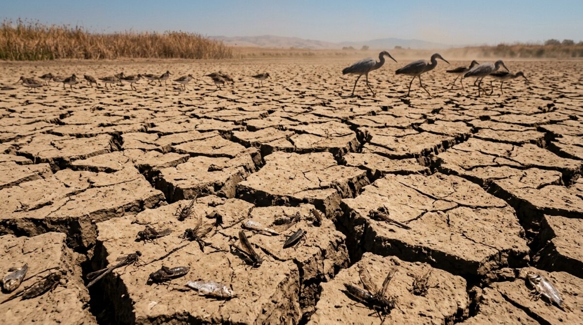 découvrez comment la sécheresse liée au changement climatique entraîne la disparition des invertébrés, mettant ainsi en danger la survie des oiseaux et l'équilibre des écosystèmes.