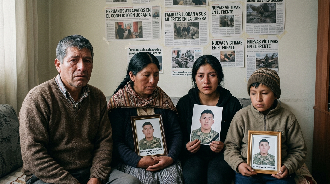 découvrez le témoignage poignant de péruviens piégés dans le conflit entre la russie et l'ukraine, victimes de trahisons et de sacrifices au cœur de cette guerre.