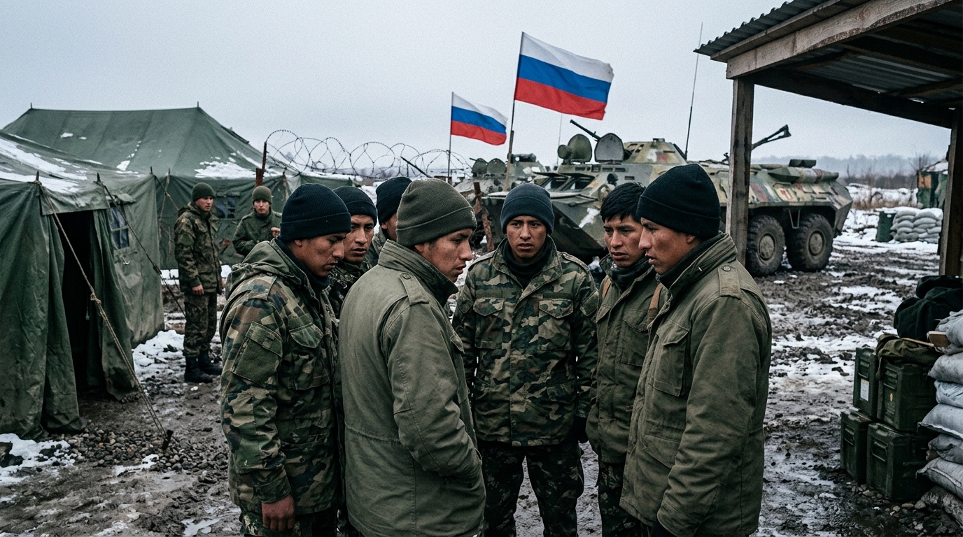 découvrez comment des péruviens se retrouvent pris au piège dans le conflit en russie, victimes de trahisons et de sacrifices dans une situation complexe et dangereuse.