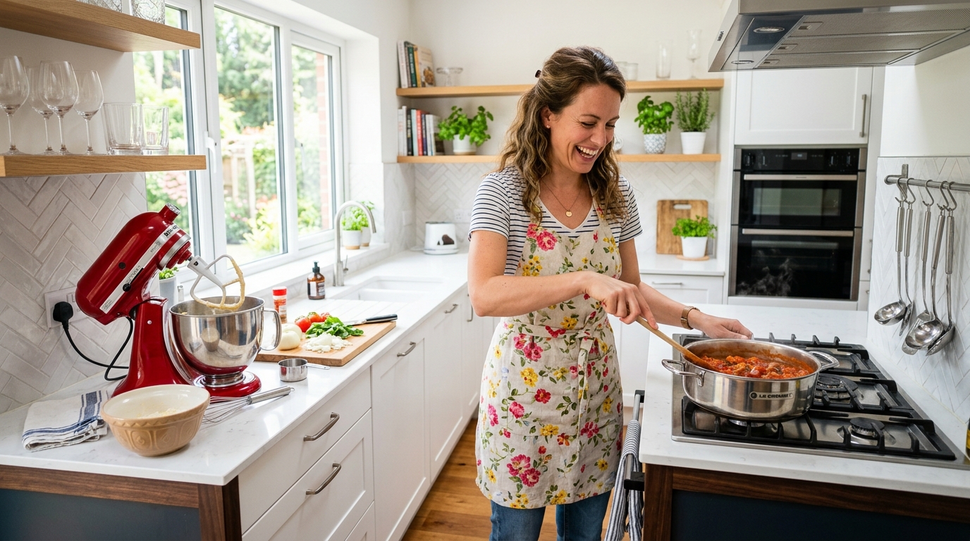 découvrez comment un simple accessoire a transformé la cuisine en un véritable plaisir, passant d'une corvée à une passion créative et savoureuse.