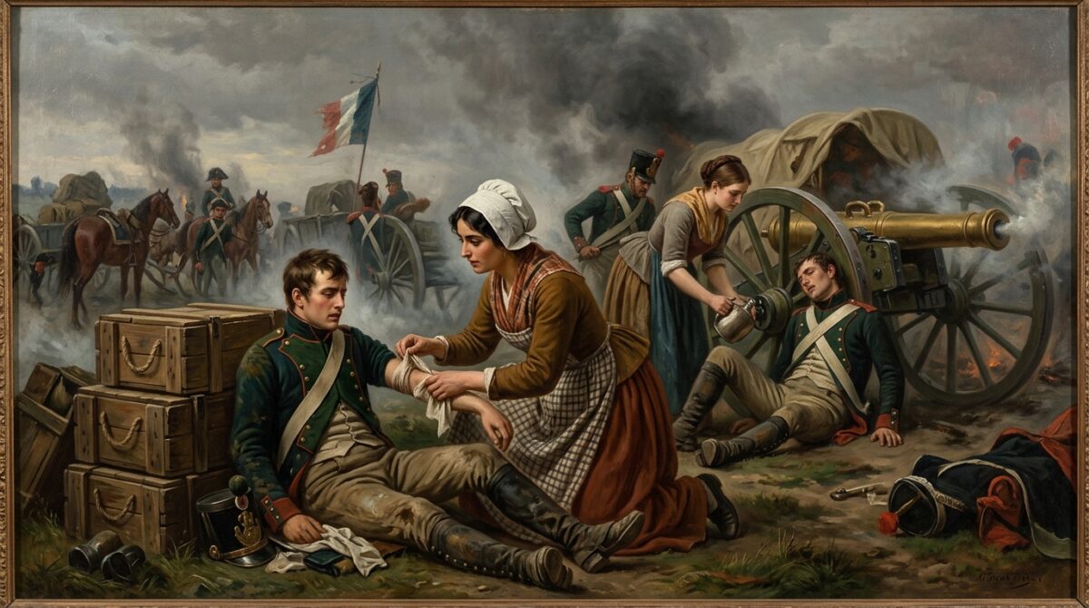 découvrez l'histoire fascinante des suiveuses de guerre, ces femmes courageuses qui accompagnaient les armées avant leur intégration officielle, plongeant au cœur de leur rôle essentiel et méconnu.