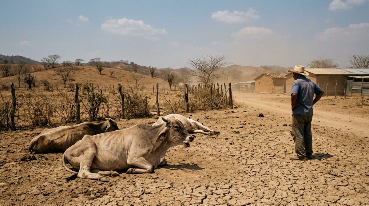 découvrez comment la sécheresse implacable liée à el niño affaiblit le bétail en amérique centrale, menaçant les moyens de subsistance et l'agriculture locale.